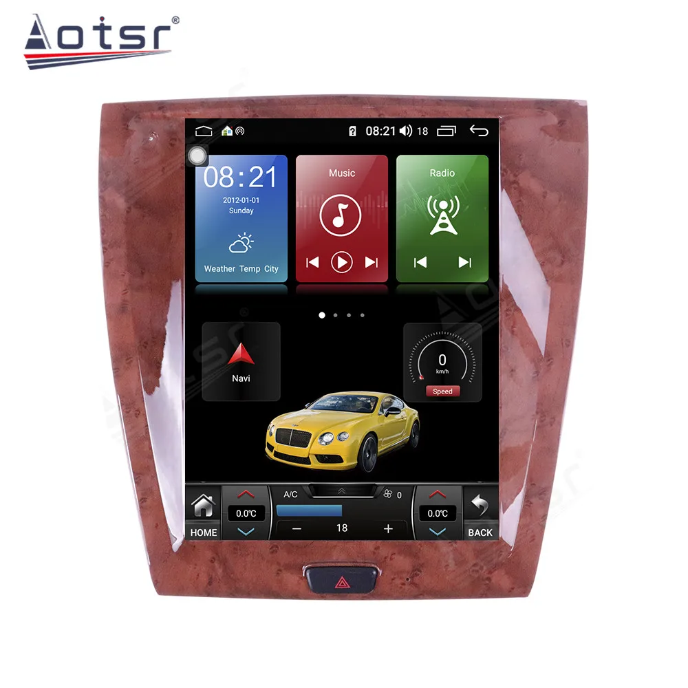 Wireless Apple CarPlay Android 13.0 Auto Car Multimedia For Jaguar XK Radio GPS 4G Car Radio