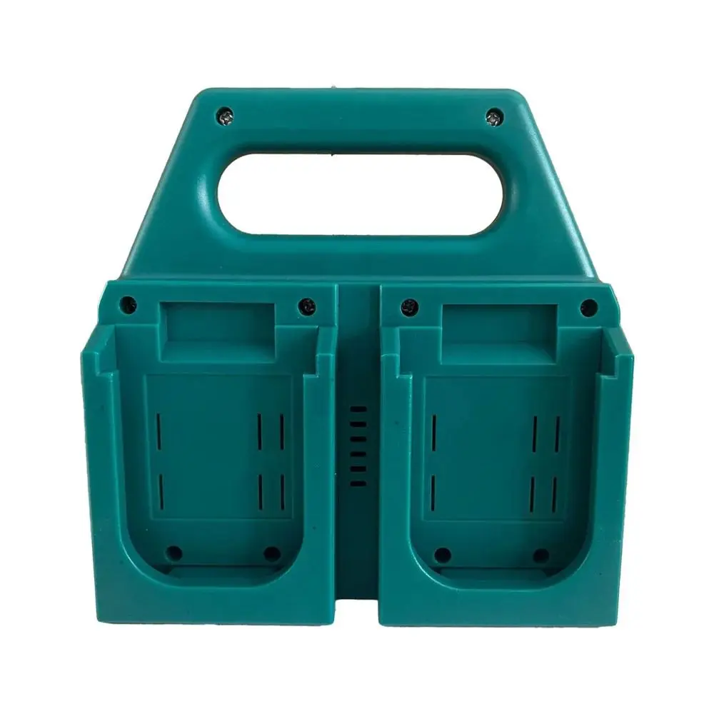 Dispositivos de fixação rack de armazenamento de bateria 4 slots/6 slots forte suporte de ferramenta de bateria base resistente a quedas impressão 3d para makita 18v