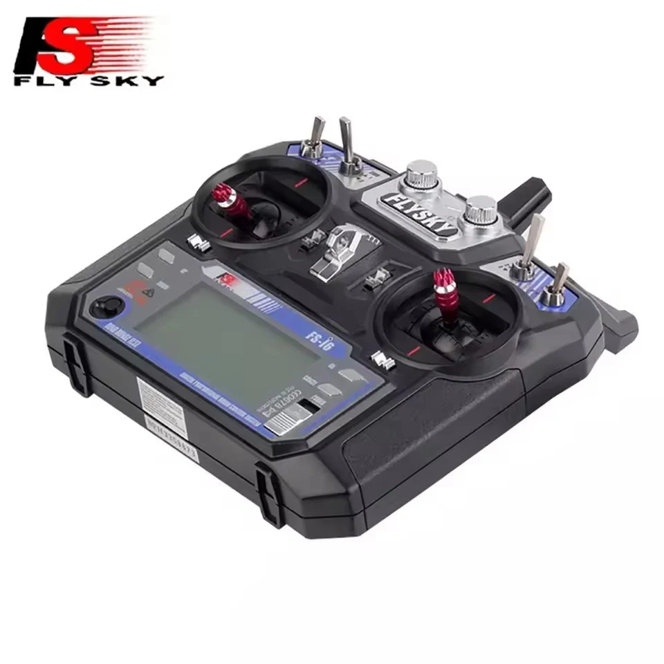 Flysky FS‑i6 2.4G 6CH RC Transmitter FS‑IA6B Receiver Bidirectional Radio Controller for Fixed‑Wing Helicopter Glider RC Drone