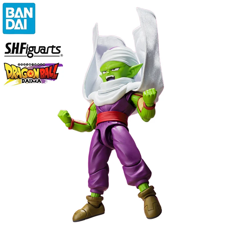 

Original BANDAI S.H.Figuarts Piccolo (MINI) -Dragon Ball DAIMA- PVC 8.5CM Anime Action Figures Model Collection Toy