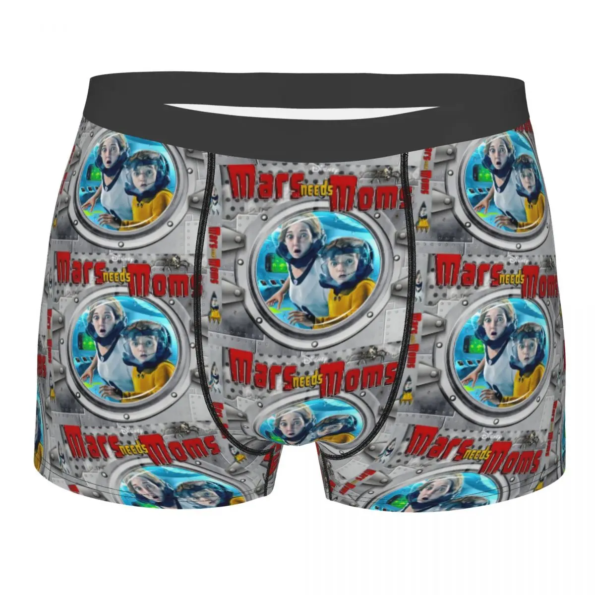 

Мужские трусы-боксеры с принтом «научная фантастика»