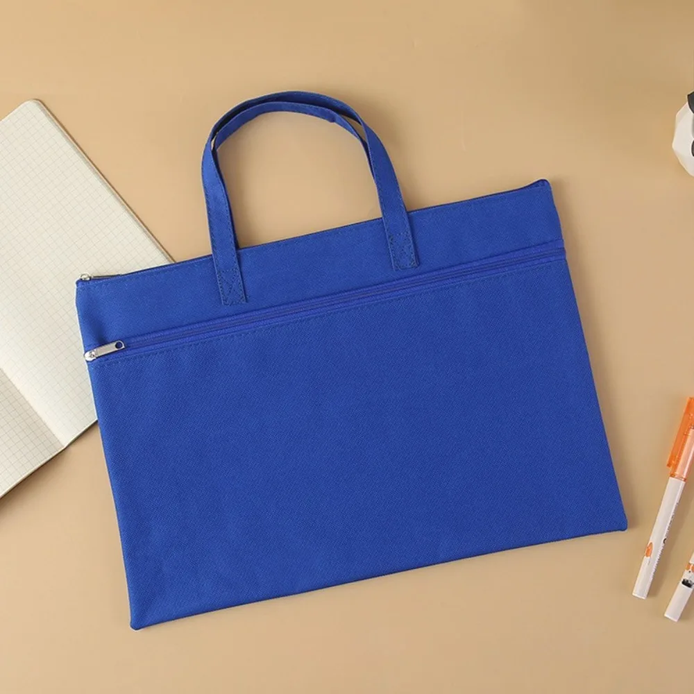 

Канцелярские принадлежности, пылезащитная сумка для документов из ткани Оксфорд, большая вместительная сумка для документов на молнии, органайзер для документов формата А4, школьный офис