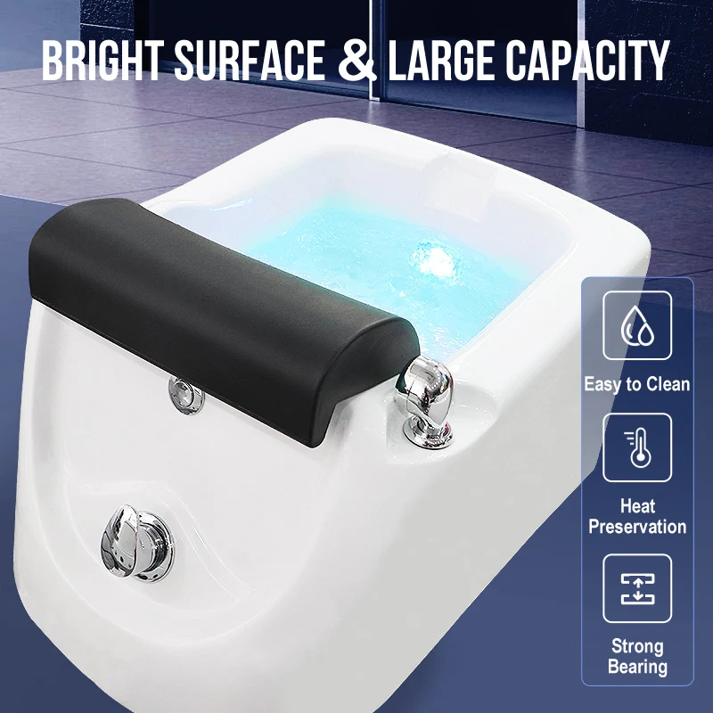 2023 New Style Hot Sale Beauty Salon Equipment Pedicure Bowl Beauty foot spa washing pedicure spa basin