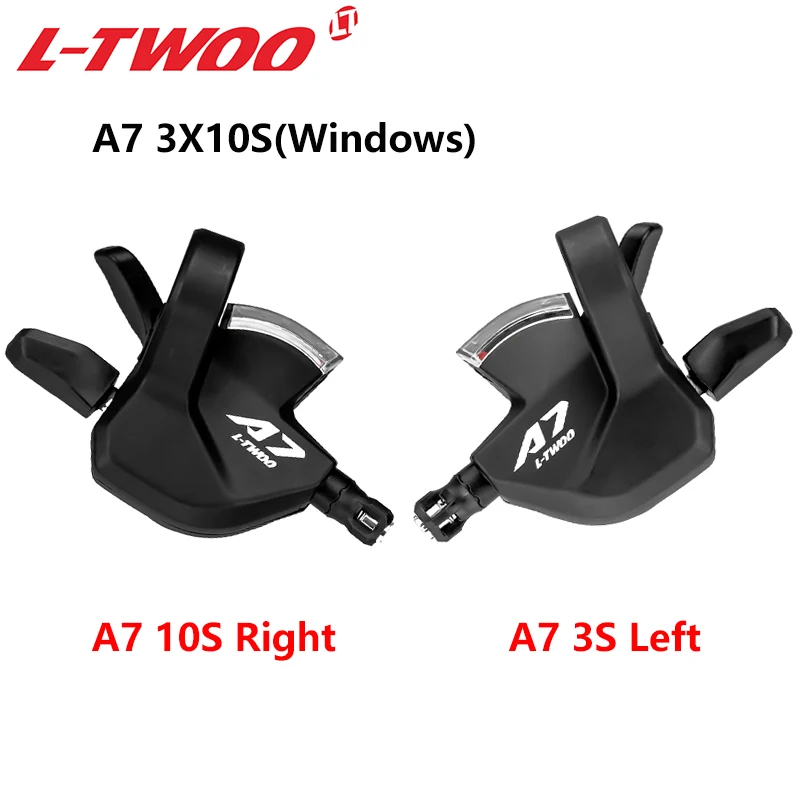 LTWOO 3X7S 3X8S 3X9V 3X10S 3X11S MTB Shifter Lever A2/3/5/7/9 3X9 Speed Mountain Bicycle Windows Trigger Set Compatible SHIMANO