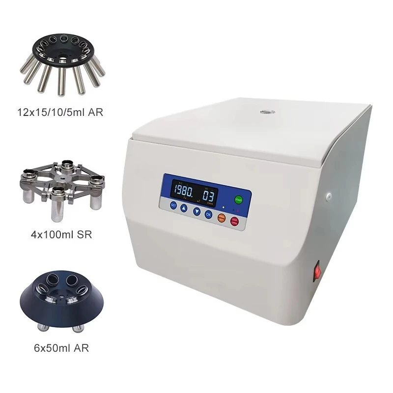 KC-50X Factory Price Benchtop Low Speed Laboratory Centrifuge 15ml Low Speed Swing-out Rotor Centrifuge