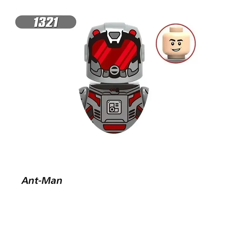 X0265 Ant Man War Machine Hawkeye Building Blocks Hero Anime Bricks Dolls Mini Action Toy Figures Assemble Blocks Children Gifts