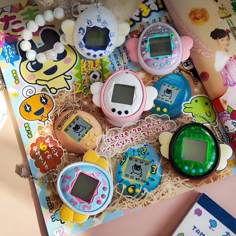 

Tamagotchi Angel And Devil Series Soft Protective Cover For Uni Electronic Pet Silicone Anti-Fall Waterproof Accessory Toy Gifts