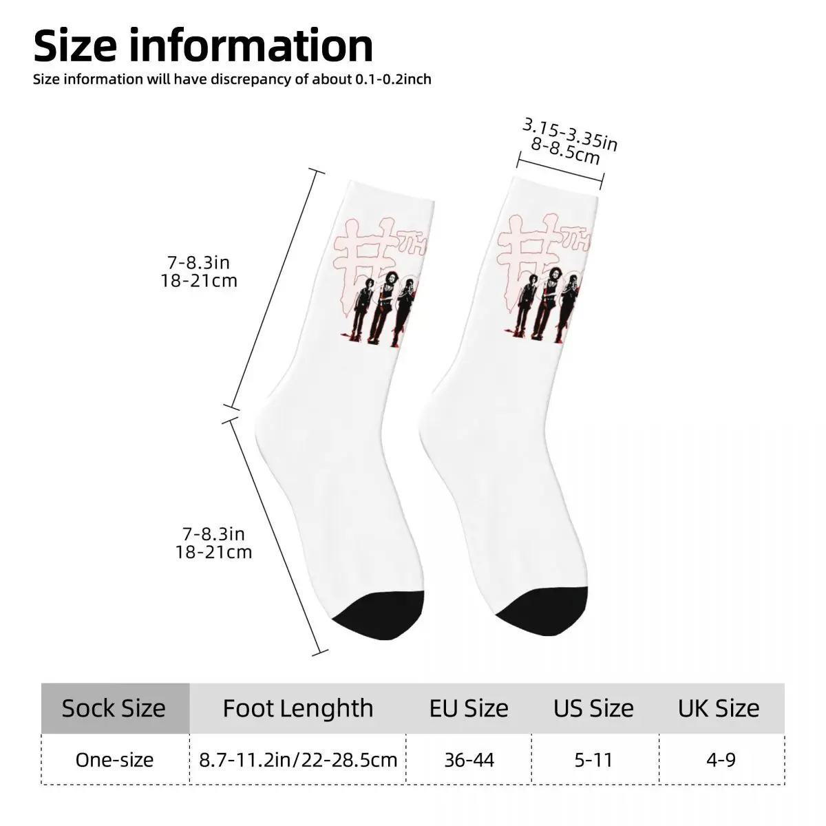 The Warriorsed Stockings baseball Pattern Fashion Socks Autumn Anti Bacterial Socks Men Skateboard Warm Soft Socks