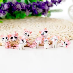 9 Pcs/Set Chi's Sweet Home Cat Action Figures Toys Decoration Cartoon 2-3cm Mini Animal Cats Model PVC Dolls Collection