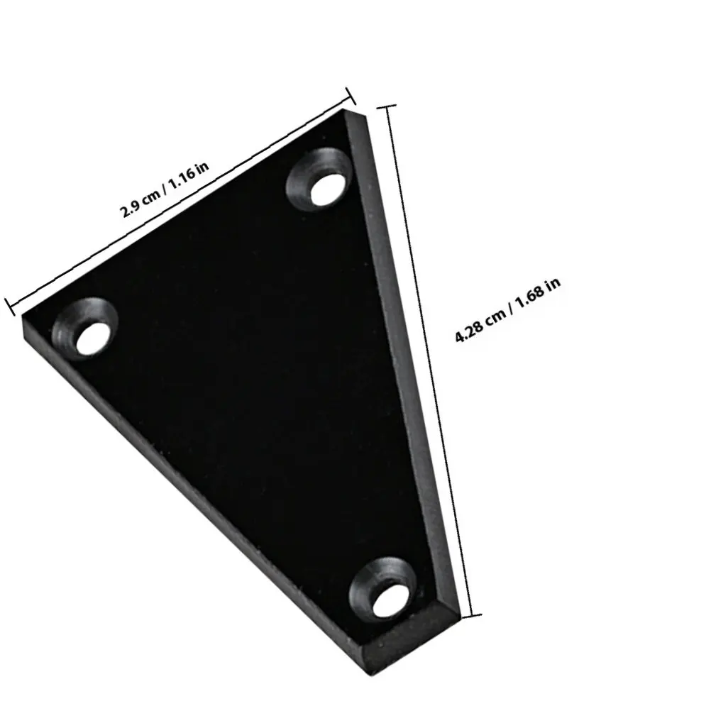 1Set Heavy Duty Metal Truss Rod Covers for Electric Guitar Bass Smooth Surface Lightweight Portable Guitar Truss Rod