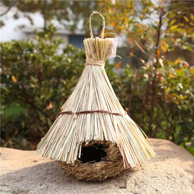 Natural Grass Hanging Bird Nest 4