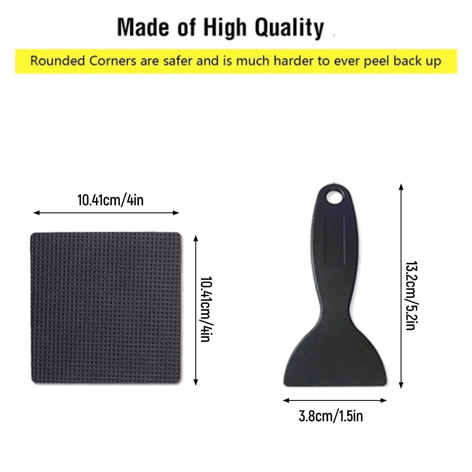Trampoline Repair Kit Waterproof Mend Tape With Rounded Corners for Stable Sticking suitable for home repair