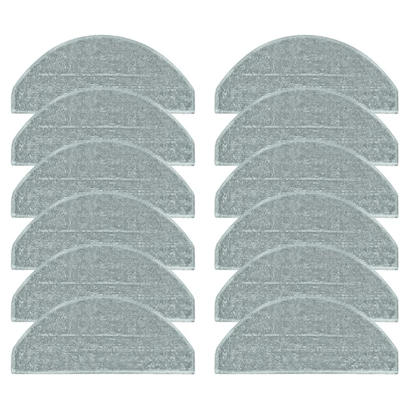 

12Pcs For Xiaomi Robot Vacuum E10 E12 B112 Replacement Spare Parts Accessories Mop Cloth