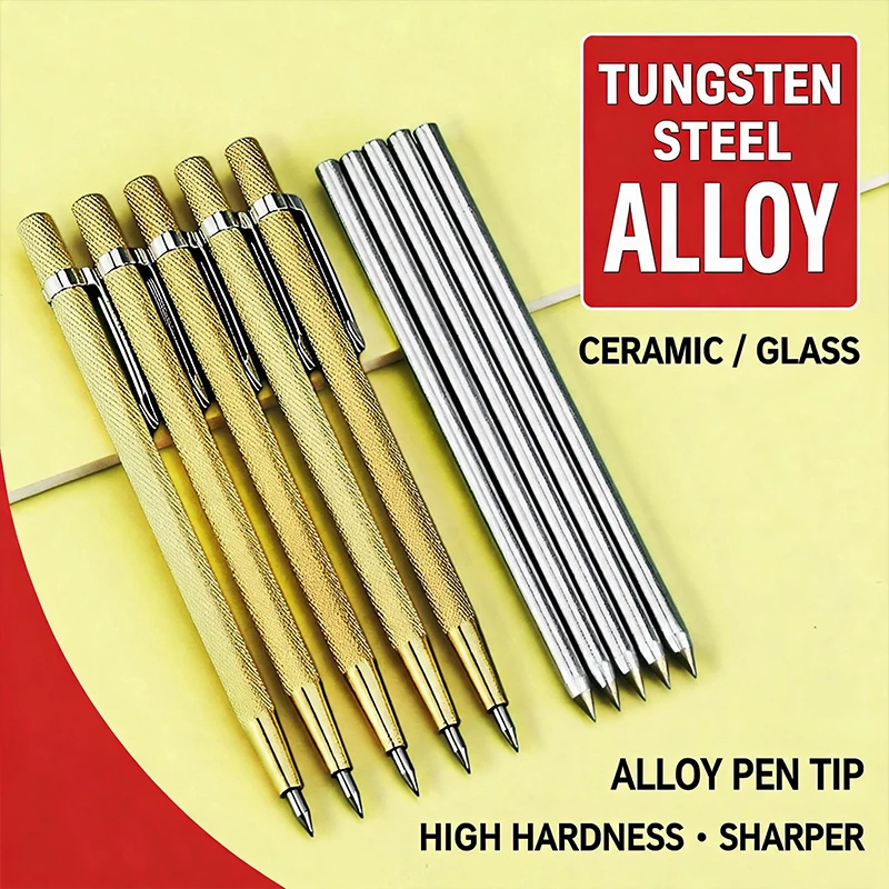 Tungsten Carbide Scriber Pen Metal Engraving Pen For Glass Tile Marble Ceramic Marking Tool