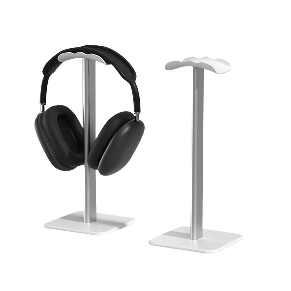 Supporto per cuffie Supporto per cuffie da gioco da scrivania antiscivolo Supporto curvo stabile in lega di alluminio Accessori per auricolari per PC Gamer