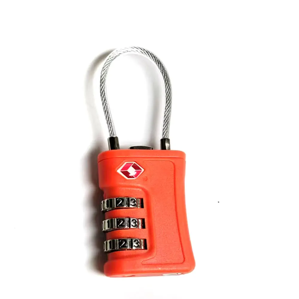 New TSA Customs Colorful Code Lock for Travel Luggage Password Changeable Lock Contrast Color Design Padlock Cabinet Locker image 2