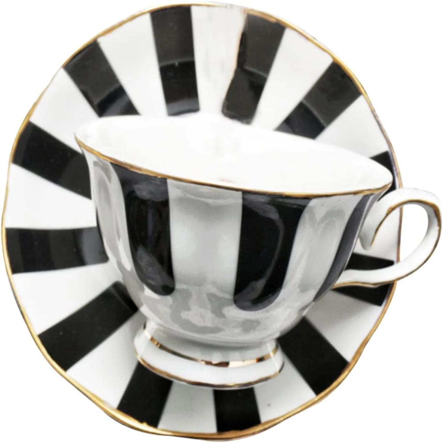 Sophisticated European Ceramic Latte Cup  of  and Porcelain Water Mug - High Quality and Stylish for Tea and Coffee Enthusiasts