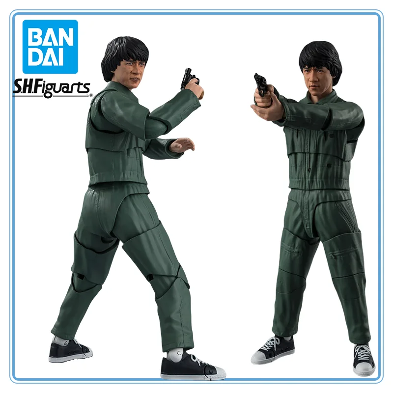 

BANDAI Original Police Story Chan Ka Kui S.H.Figuarts Anime Cartoon Garage Kit Action Figure Gifts Toys Model