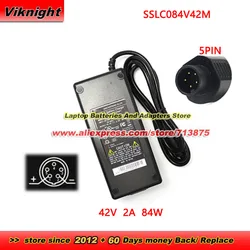 SSLC084V42M 42V 2A 84W Power Adapter Special 5Pins for SANS SSLC084V42XH SSXH1901 for Batavus JCEB360-14.5