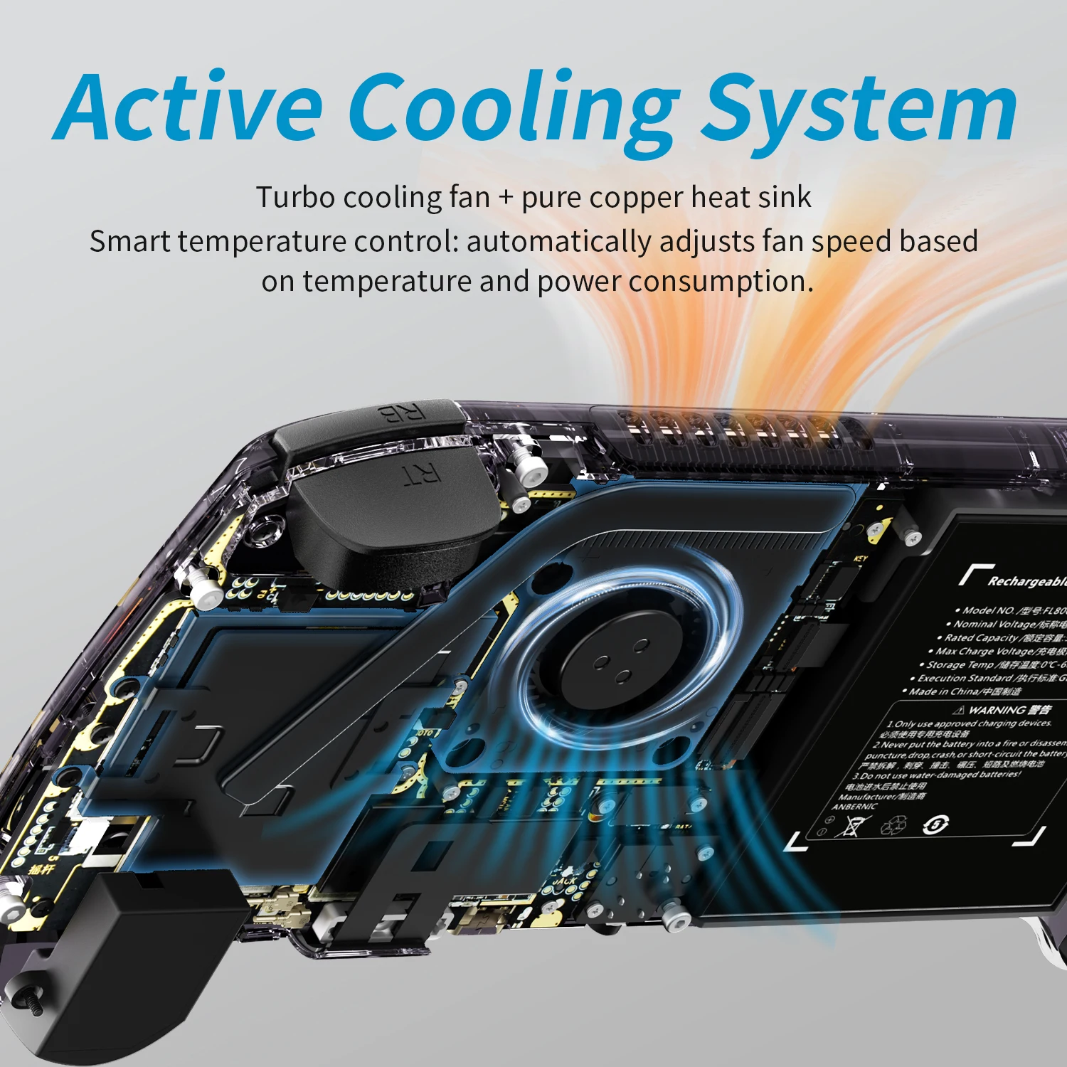 ANBERNIC RG557 وحدة تحكم ألعاب محمولة 5.48 "AMOLED شاشة الأبعاد 8300 أندرويد ريترو مشغل فيديو يدعم FOTA WIFI Streaming