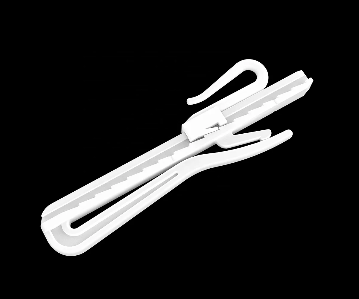 جودة عالية شعبية بيع البلاستيك جدار قوس إكسسوارات الستائر لستائر رومانية ظلال ديكور المنزل