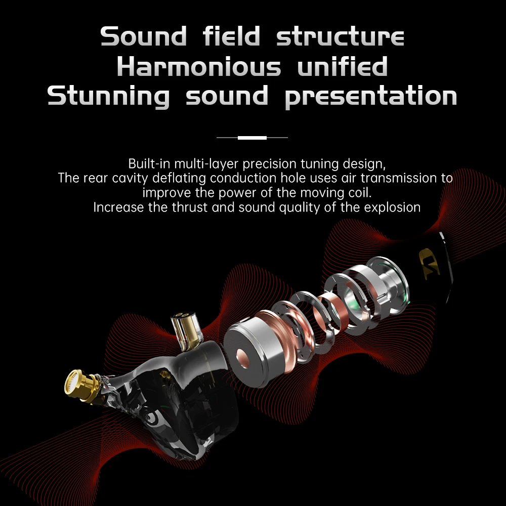 ND NX2 하이파이 다이나믹 스테레오 이어폰, 헤비 베이스 인이어 모니터 이어폰, 게임 ... - 2