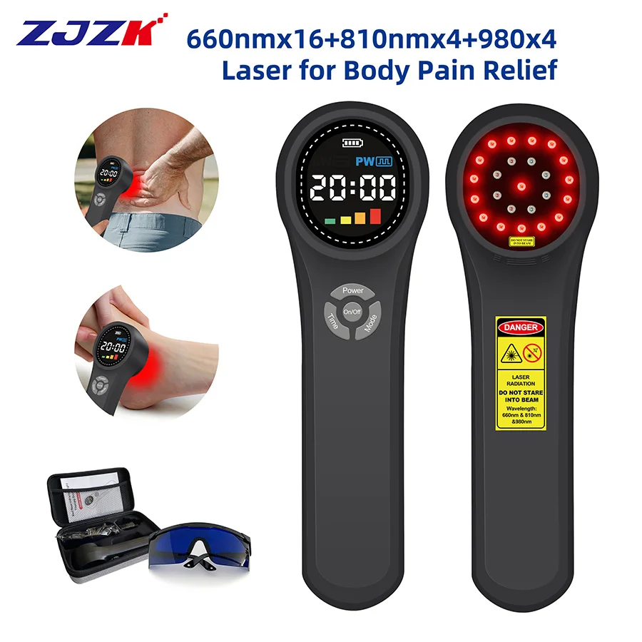 NEW2026 Medical Laser Therapy Device for Wound Healing Tissue Repair Professional Cold Laser Equipment for Clinic Use 980nm 810n