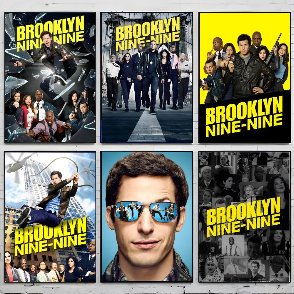 Police Comedy B-Brooklyn Nine Nine Poster Premium Decor Art & Gift for Household Lounge Home Ornaments