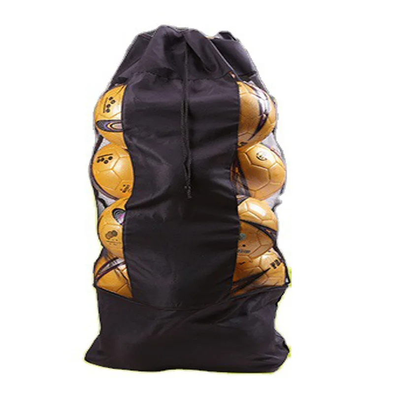 Extra Large Mesh Ball Bag Storing 10-15 Balls Basketballs Footballs Training Equipment Ball Sack
