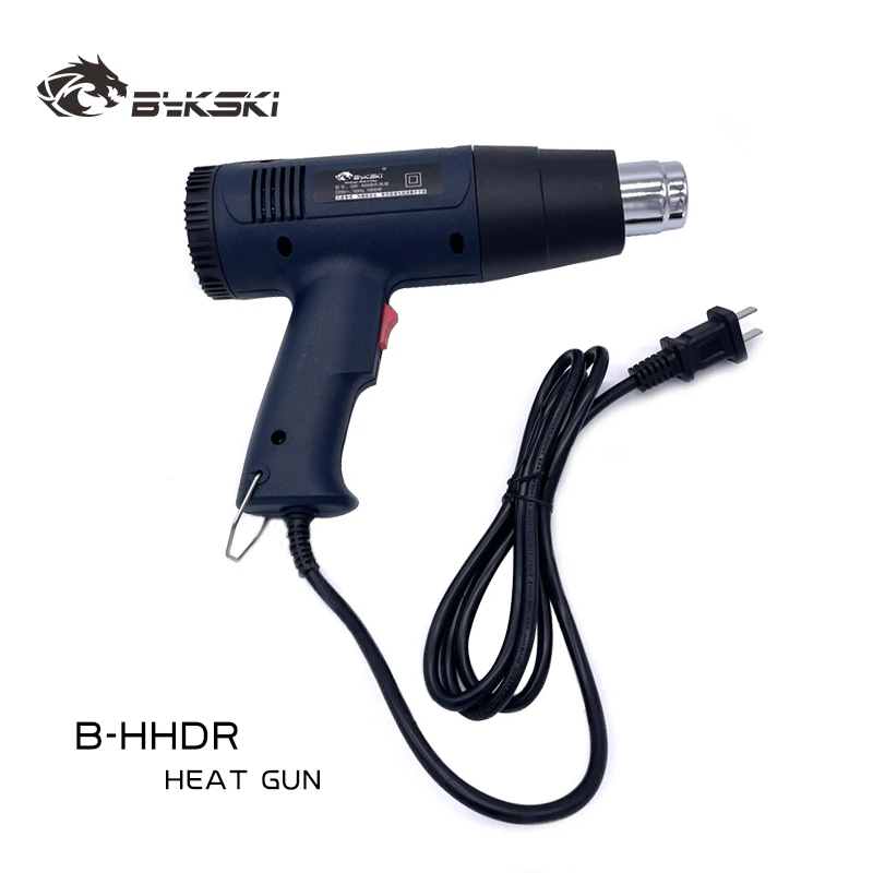 

Bykski 1600 Вт тепловая пушка профессиональный фен с регулируемой температурой 60-600 для изгиба акрила/TETG DIY/B-HHDR