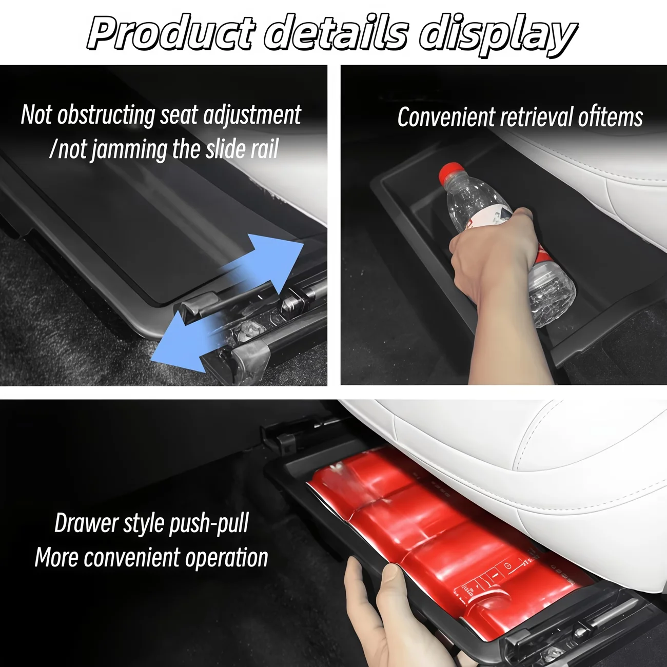 صندوق تخزين للسيارة تحت المقعد - مراجعة Car Accessories Under 100 وسعره