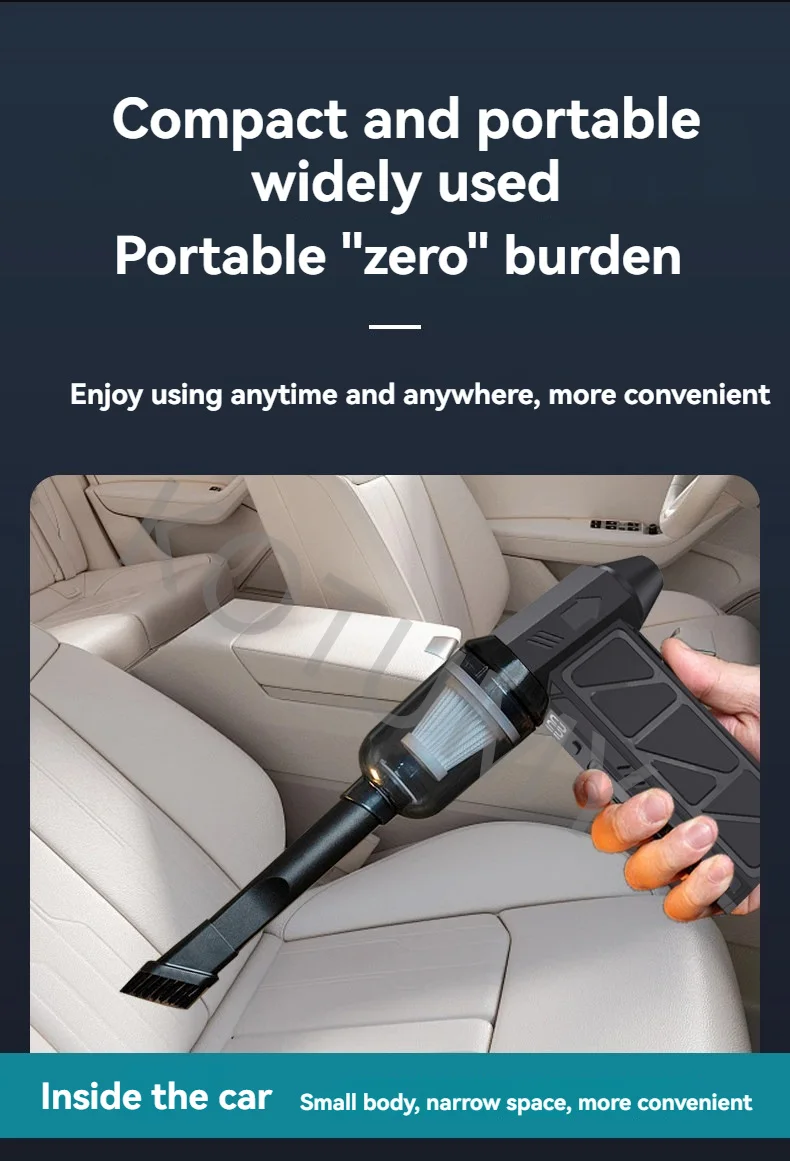 

160W dust collector portable cleaning blower tool handheld vacuum cleaner