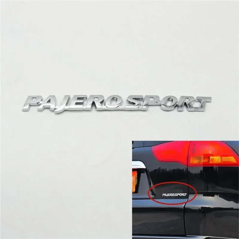 

Pajerosport Rear Trunk Badge Emblem Logo For Pajero Sport 2010-2016 Nameplate Triple Diamond