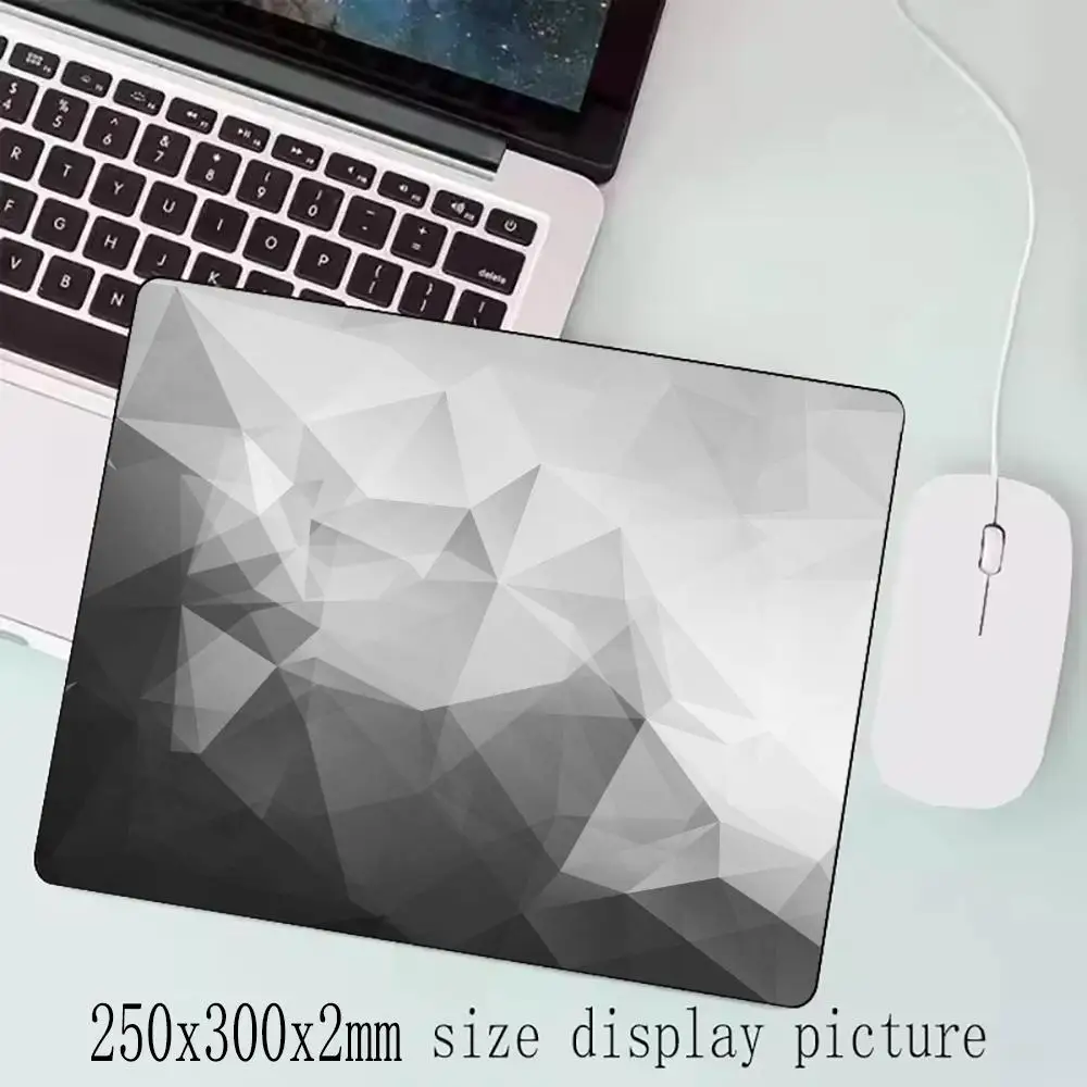 

Black White Texture Keyboard Pad Mouse Gaming Pc Accessories Rubber Mat Mousepad Gamer Mausepad Deskmat Mats Mause Laptops Pads