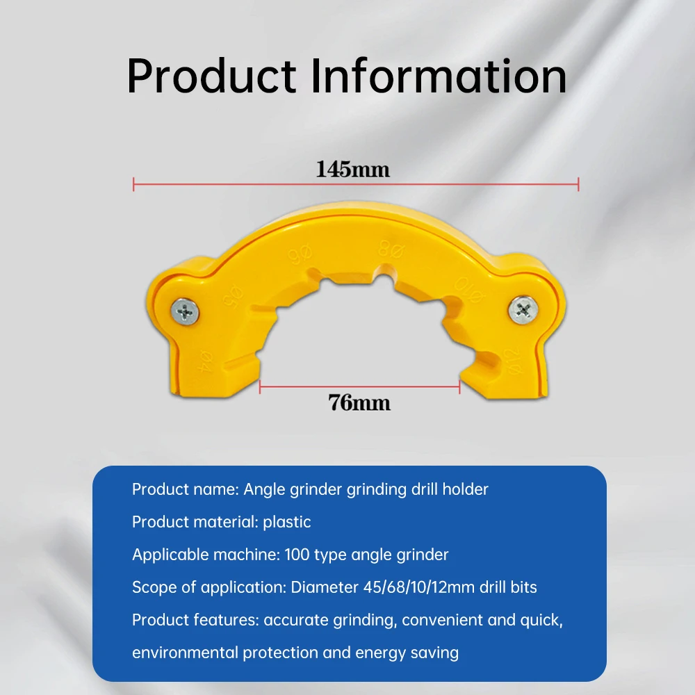 Multipurpose Drill Bit Grinding Sharpener Polishing Grinding Tool Waste Drill Grinding and Polishing Auxiliary Tool