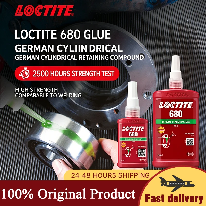 

Loctite Cylindrical Bearing Anaerobic Glue 680 638 648 620 603 609 Fastening Caulking Seal for Clearance Fixed