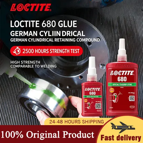 Loctite Cylindrical Bearing Anaerobic Glue 680 638 648 620 603 609 Fastening Caulking Seal for Clearance Fixed