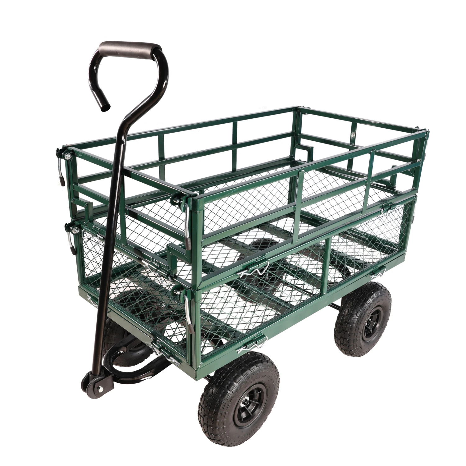 تجعل شاحنات عربات الحديقة من Wagon Cart أسهل لنقل الحطب