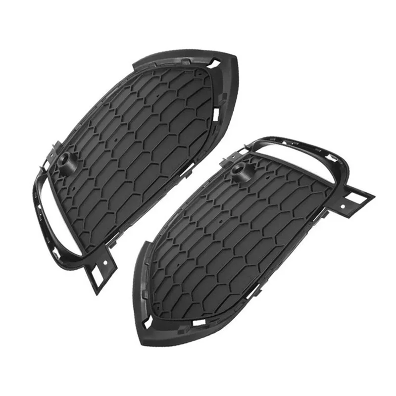 CYGJ-grille de pare-chocs avant couvercle de phare antibrouillard calandre cadre de phare antibrouillard pour BMW X5 F15 M Sport 2012-2015 51118064635 51118064636