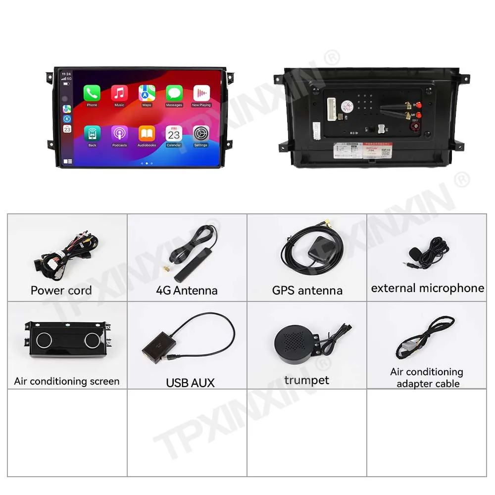 

11.4" Original Factory Curved Screen Car Radio For Land Rover Discovery 5 2017-2021 Car Multimedia Video Player Stereo Auto Keys