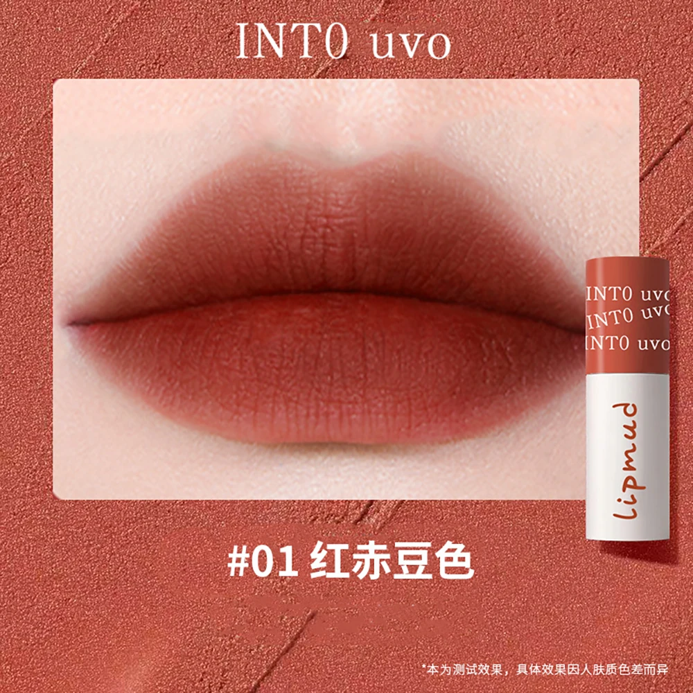 8-kleuren lippenstift Mooie lip modder Lip wangbalsem Matte lippenstift Waterdichte duurzame lipgloss make-up met Koreaanse cosmetica