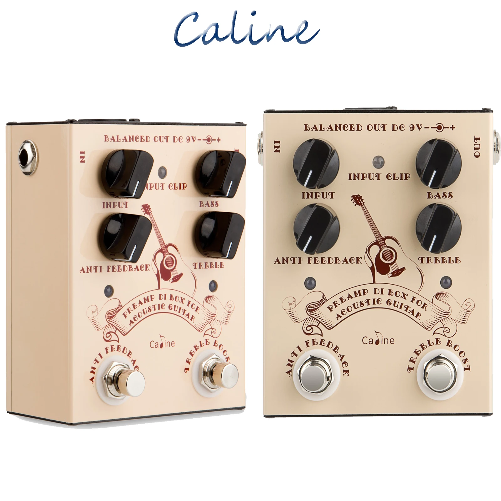

CP-40 Педаль эффектов для акустической гитары DI Box Cabinet Simulator Pedal Preamp Аксессуары для гитары True Bypass