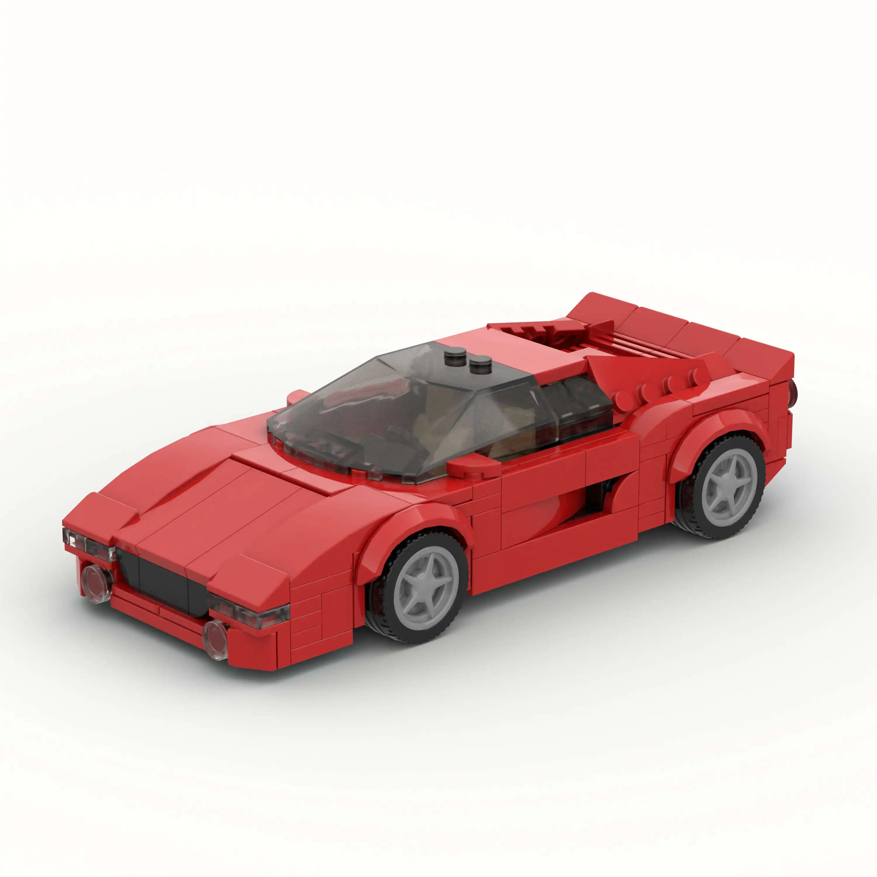

Конструктор MOC Brick технический автомобиль скоростной Чемпион гонщик спортивный суперкар креативный гараж F355 Набор техника детские игрушки для мальчиков