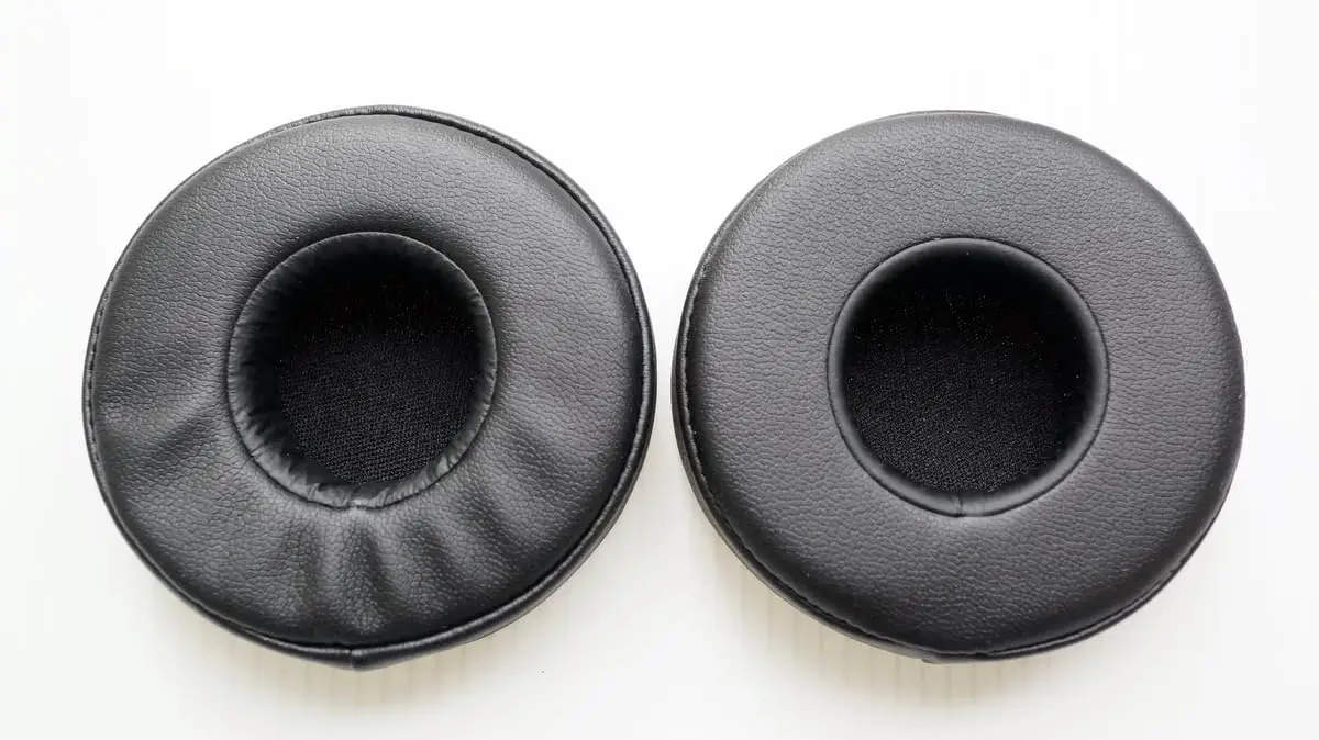 استبدال وسادات الأذن رغوة ، إصلاح أجزاء ل mp3 071 ، سماعة الرأس usb ، 2 قطعة