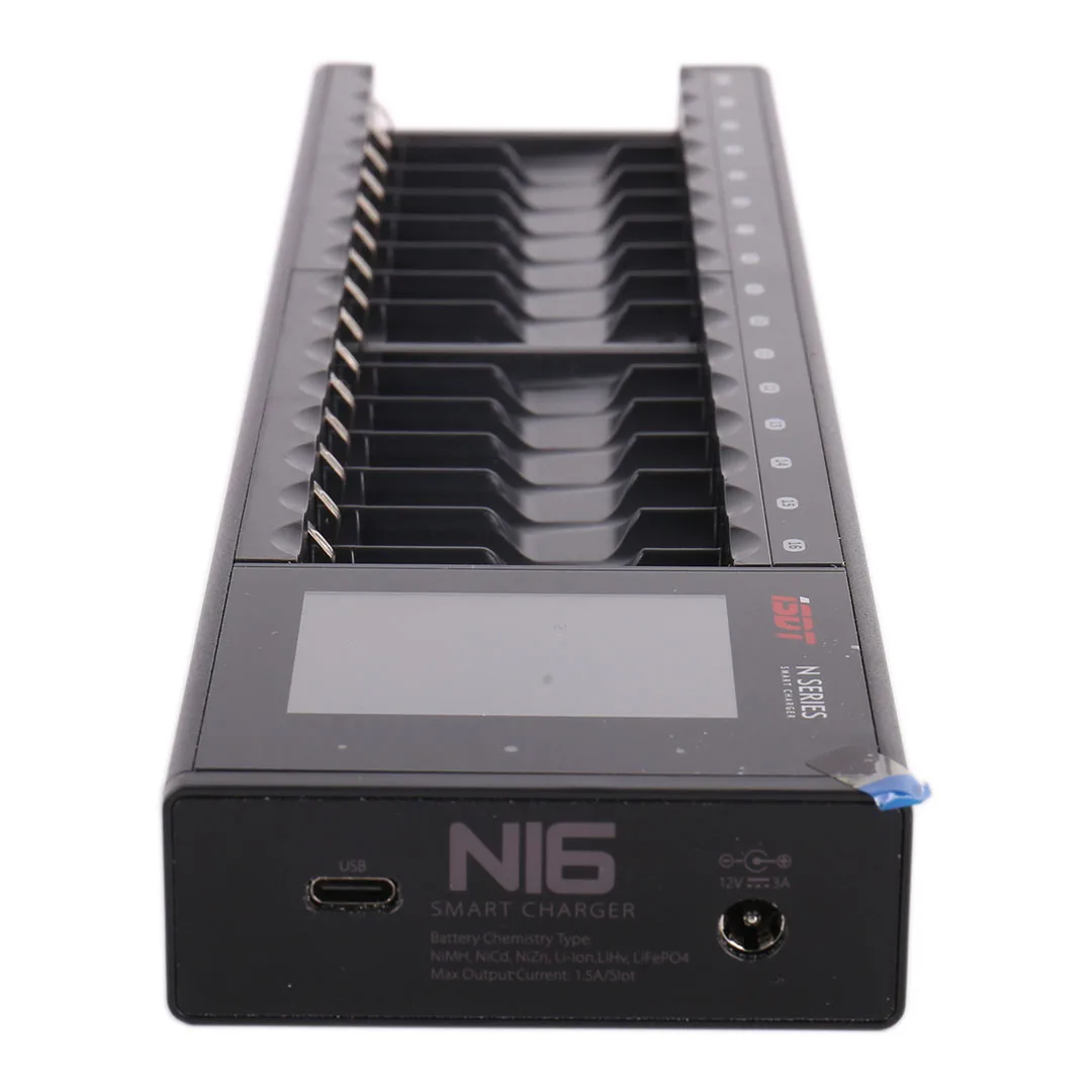 ISDT N8 N16 AA AAA Battery Charger DC Smart Battery Charger For Battery of Li-lon LiHv Ni-MH Ni-Cd LiFePO4