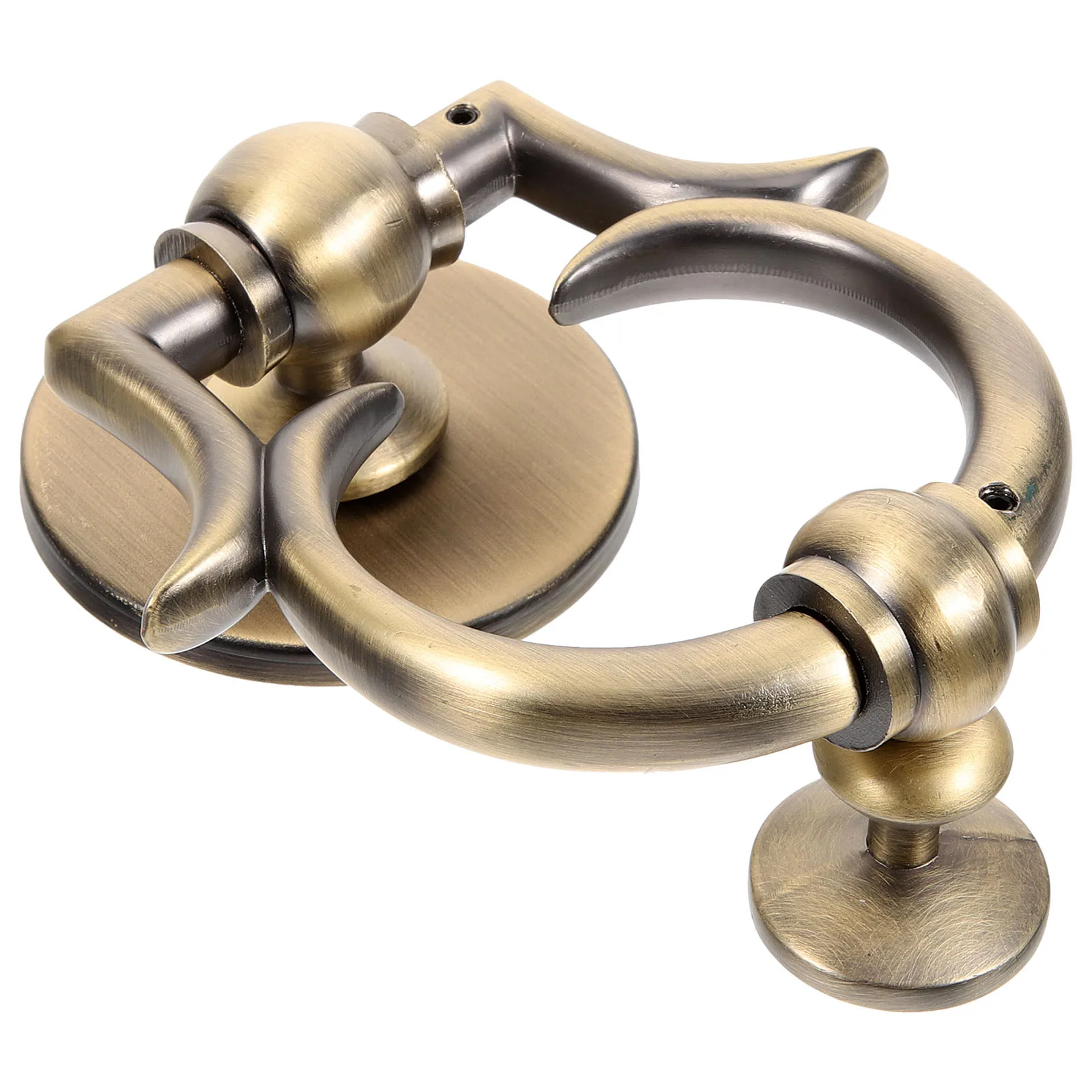 

Zinc Alloy Knocker Vintage Hardware Simple Elegant Durable Rust Resistant Door Supply Front Security Knockers Door Handle