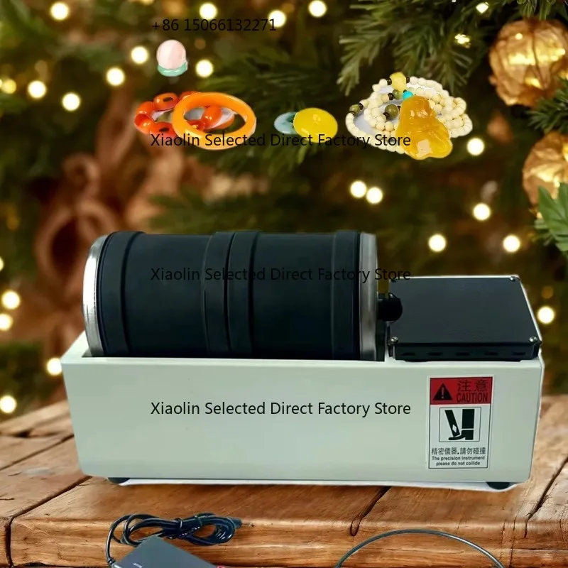 

2025 New Jewelry Tools Gold Silver Jade Rock Surface Finishing Machine Rotary Tumbler Polisher Metal Jewelry Polishing