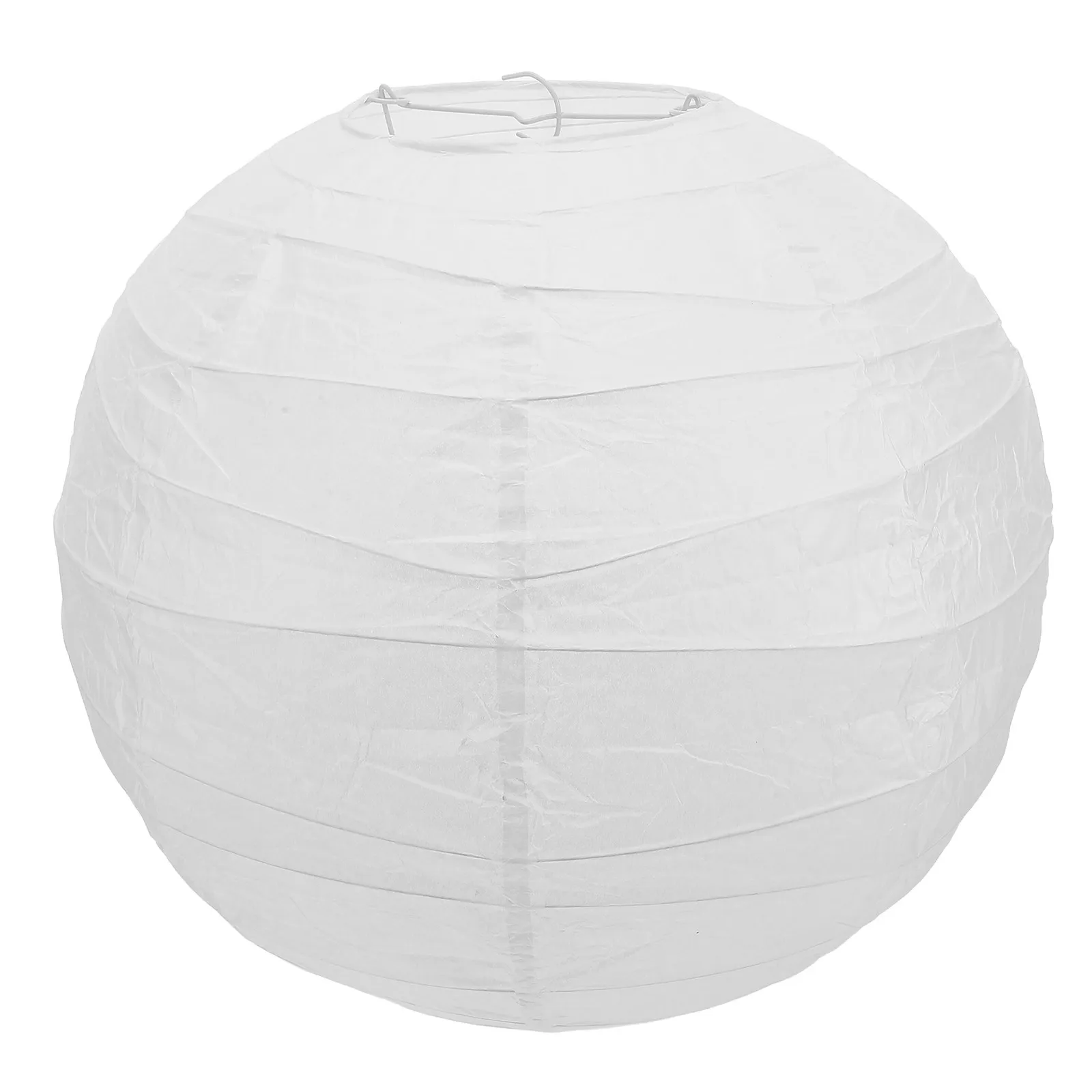 Large White Paper Lantern Round Collapsible Sphere Lamp Shade Pendant Lamp Shade Replacement Party New Year Christmas