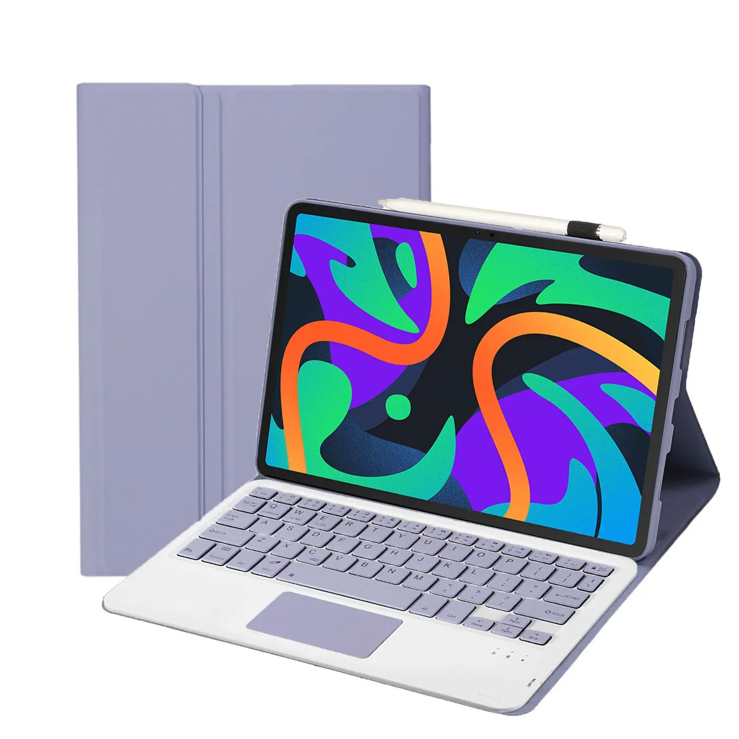 

Чехол с клавиатурой для Xiaomi Pad 6S Pro 12,4 дюйма, съемная клавиатура с кожаным чехлом для Xiaomi MiPad 6S Pro 12,4 дюйма 2024