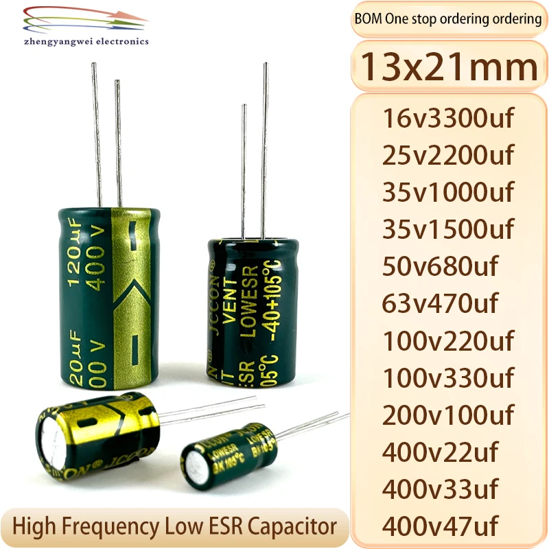 13x21 16v3300uf 25v2200uf 35v1000uf 35v1500uf 50v680uf 63v470uf 100v220uf 100v330uf 200v100uf 400v 22uf 33uf 47uf capacitor